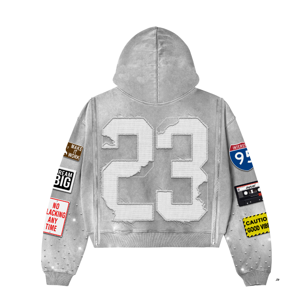“LICENSED FOR GREATNESS” INTERCHANGEABLE HOODIE