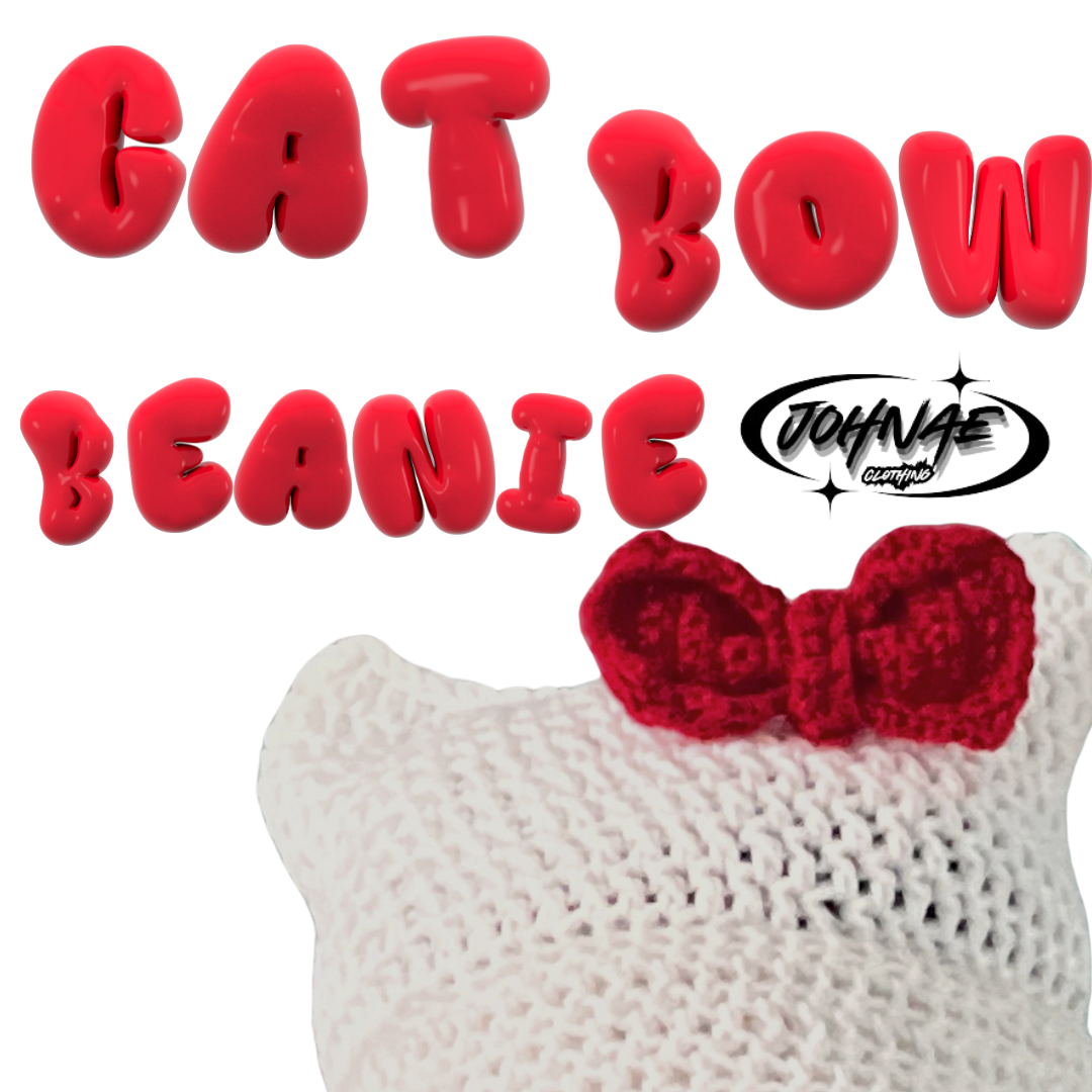 CAT BOW BEANIE